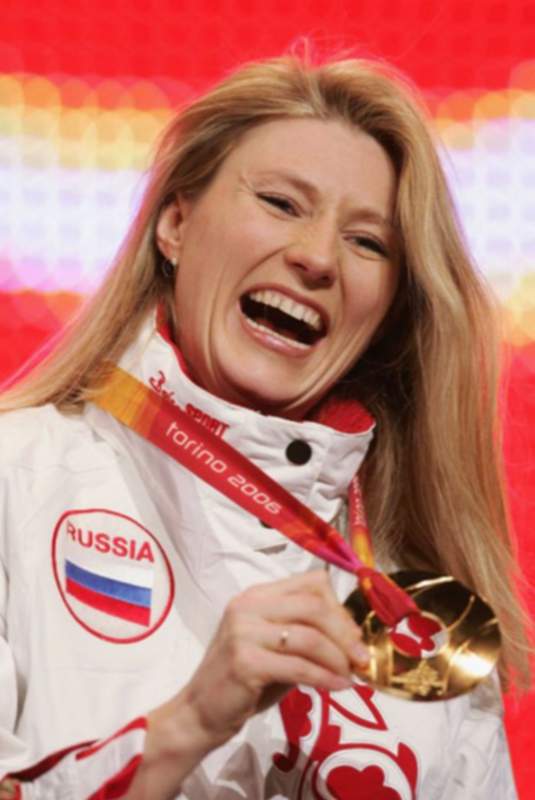 Campeona olímpica de Svetlana Zhurova