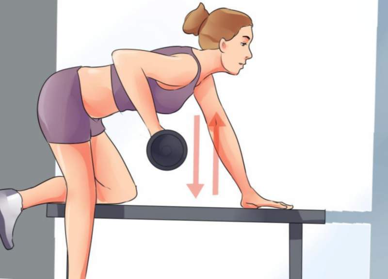 ejercicios efectivos de tríceps en casa