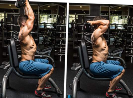 Exercicis de tríceps per a homes