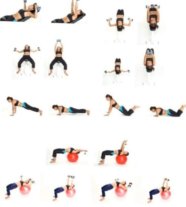 exercicis per estrènyer els músculs del pit