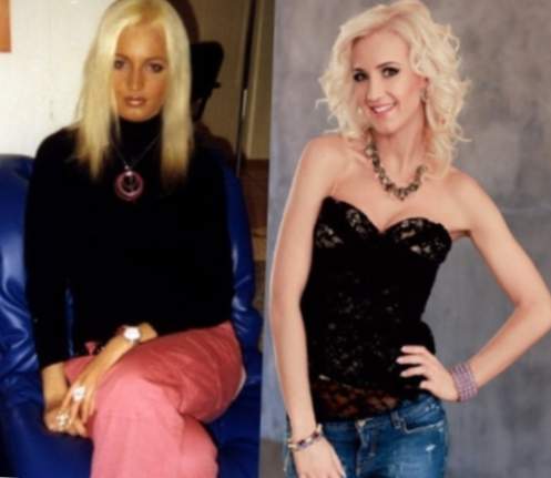 Olga Buzova: antes y después