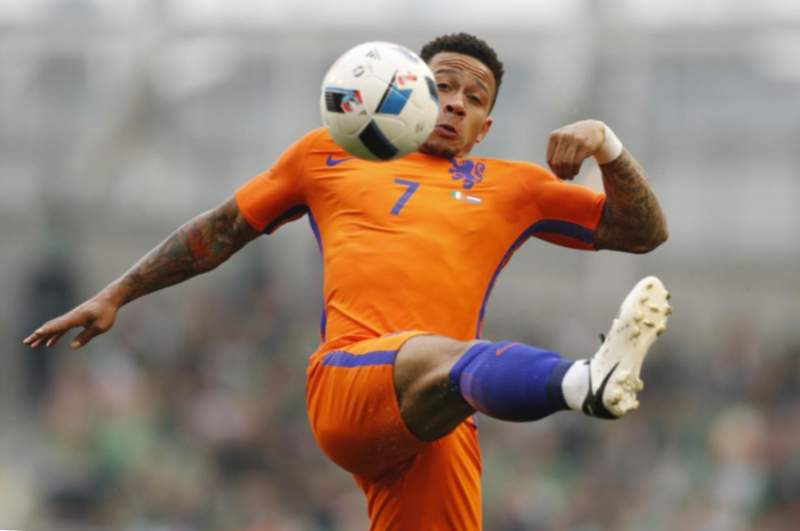 Memphis Depay a la selecció dels Països Baixos
