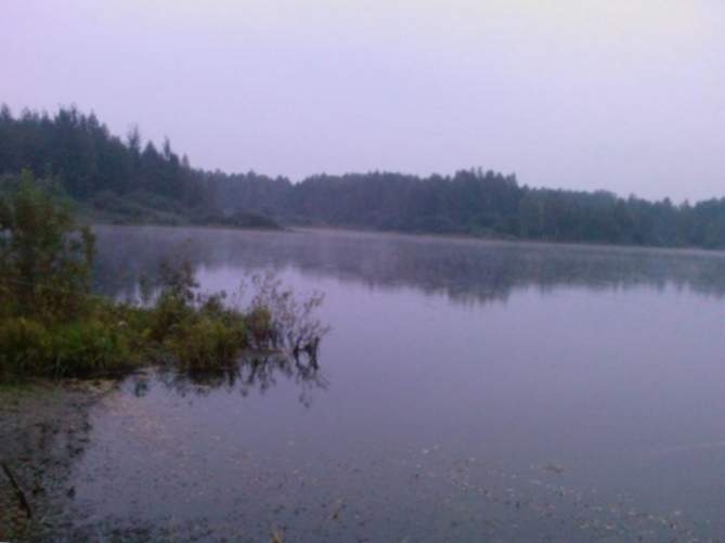 Lago Zharkoe en Orekhovo-Zuevo.