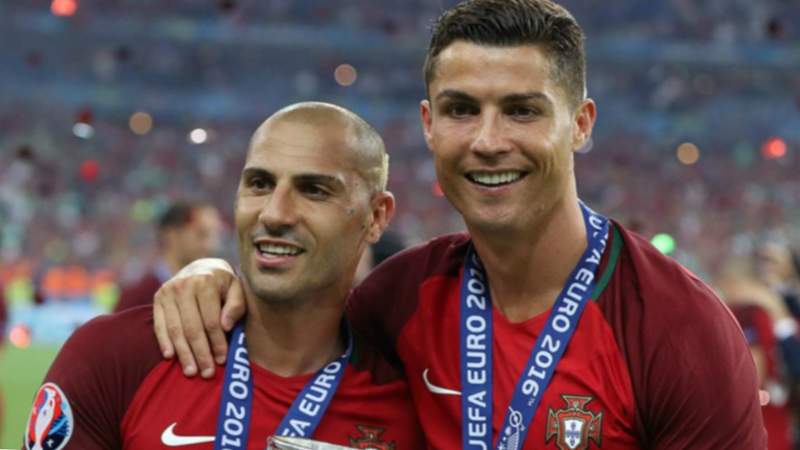 Ricardo Quaresma y Cristiano Ronaldo, estudiantes deportivos