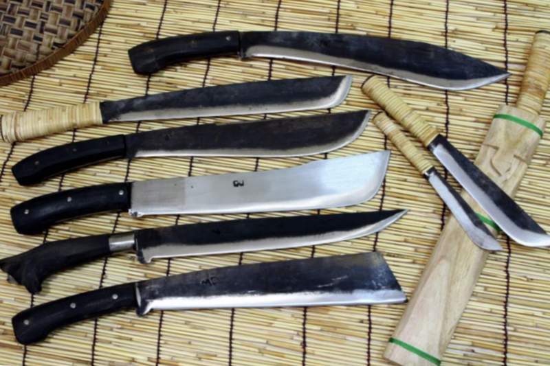 Lucha con cuchillo filipino Kali