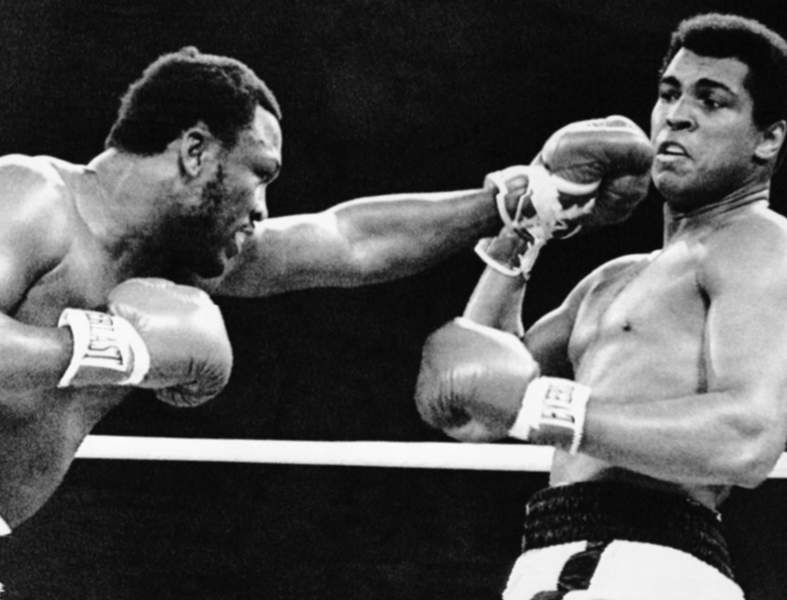 Fraser pelea con Muhammad Ali