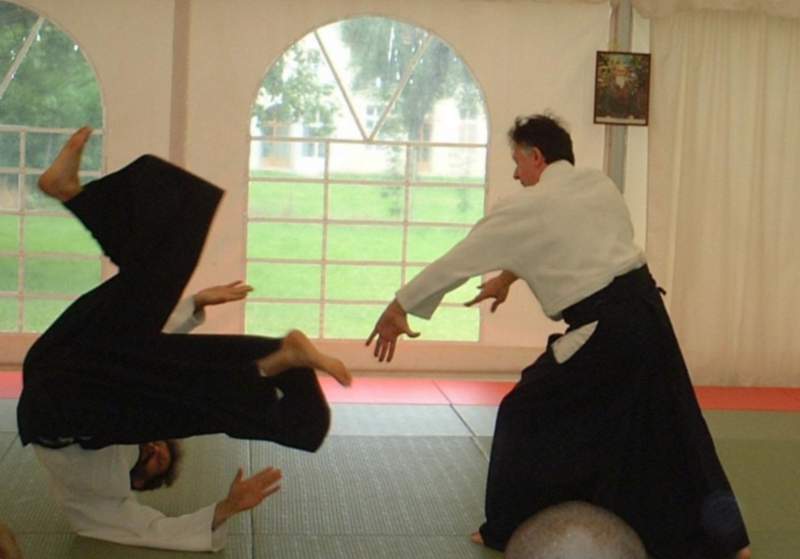 Entrenamiento de aikido