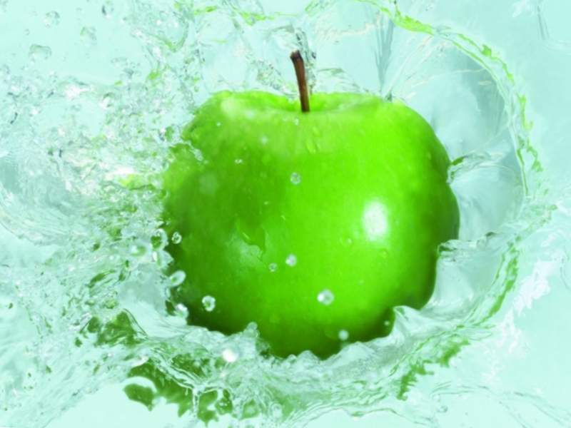 cuantas calorías hay en una manzana verde