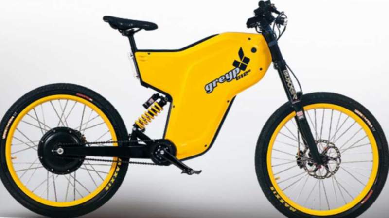 Potente bicicleta Greyp G12