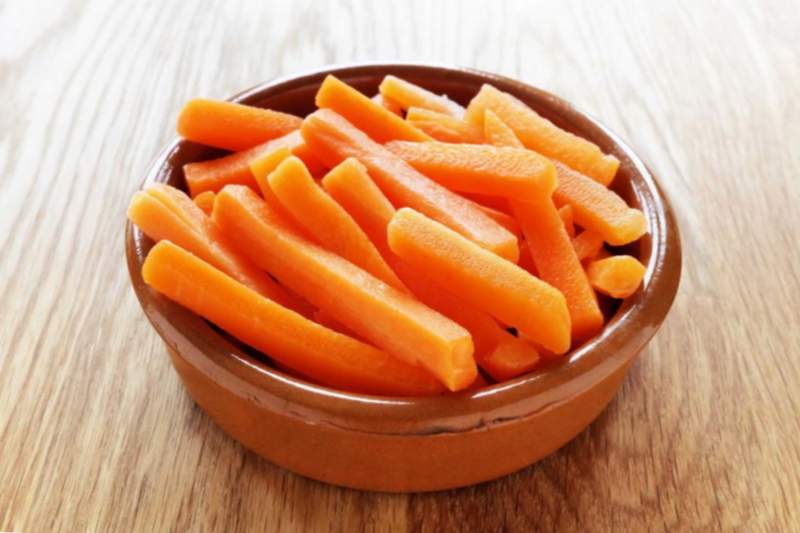 Dieta com repolho e cenoura