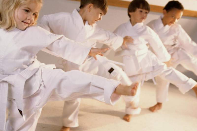 Artes marciales para niños de 3 años.