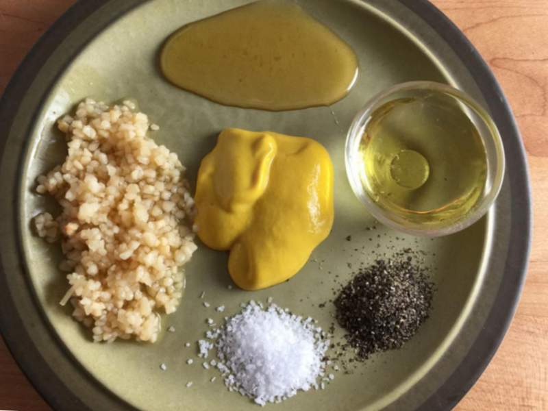 ingredients d’embolcall de mostassa