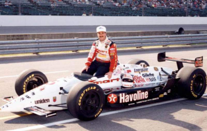 Найджел Мэнселл участвует в IndyCar в 1993 г.