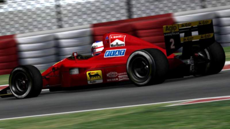 Мэнселл в команде Ferrari