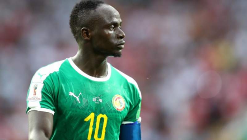 Sadio Mane Winger Équipe Nationale du Sénégal