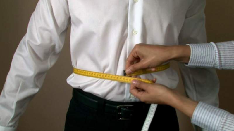 mărimea taliei de pierdere în greutate masculină