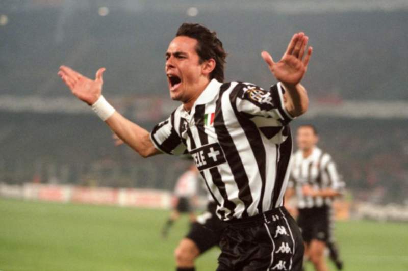 Filippo Inzaghi com a part de la Juventus